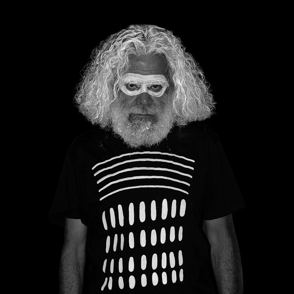Photo de Maree Clarke Mutti Mutti/Wamba Wamba/Yorta Yorta/Boonwurrung born 1961
Jack Charles 2012